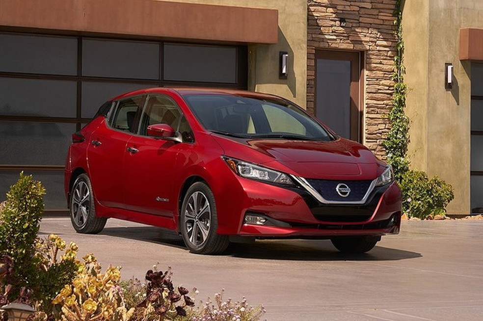 Novo Nissan Leaf (Foto: Divulgação) — Foto: Auto Esporte