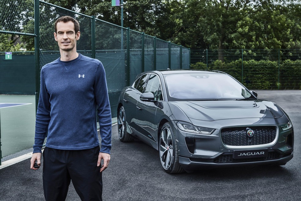 Jaguar I-Pace integra a frota de Murray — Foto: Divulgação