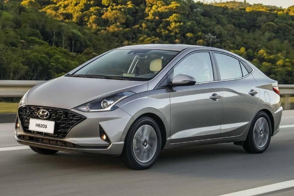 O Hyundai HB20S Vision sai a partir de R$ 74.900 no Mercado Livre — Foto: Divulgação/Hyundai