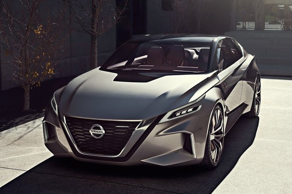 Nissan Vmotion 2.0 antecipa um Altima bem arrojado (Foto: Divulgação) — Foto: Auto Esporte