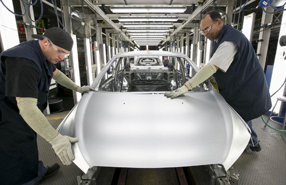 Fábrica da Chevrolet em Orion, nos Estados Unidos (Foto: Divulgação) — Foto: Auto Esporte