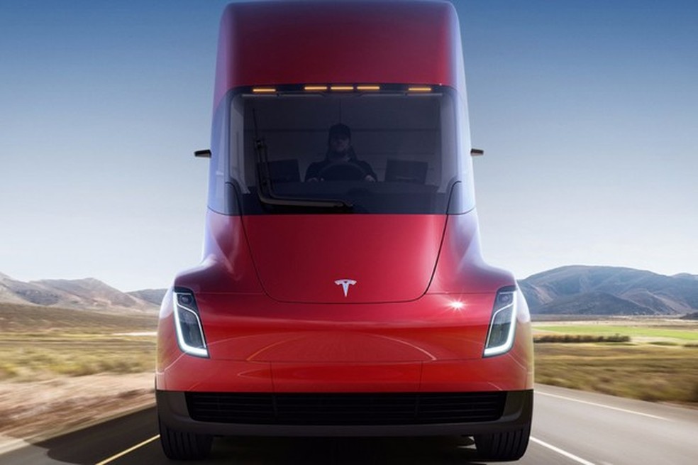 Tesla apresenta Semi, seu primeiro caminhão elétrico (Foto: Divulgação) — Foto: Auto Esporte