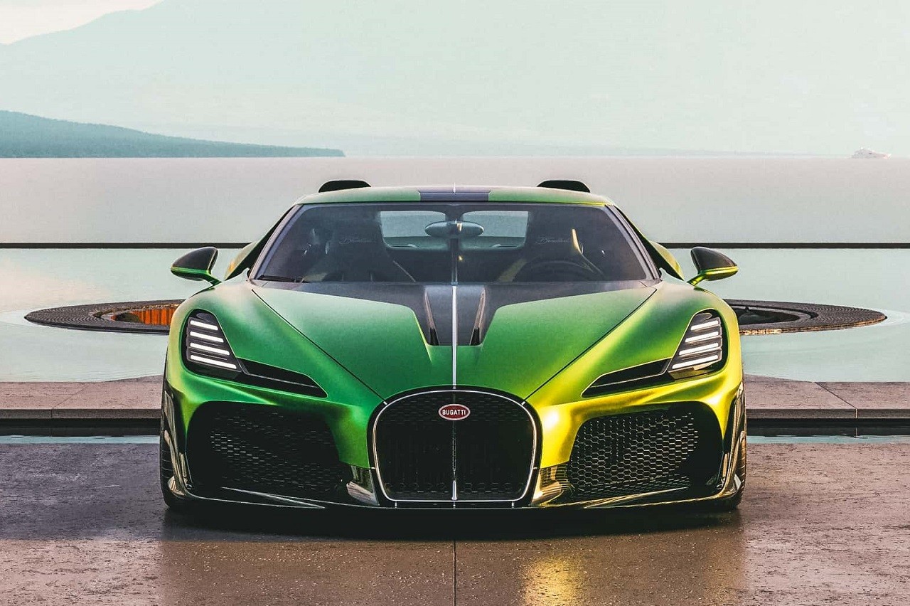 Bugatti Brouillard 2026 Frontal — Foto: Divulgação