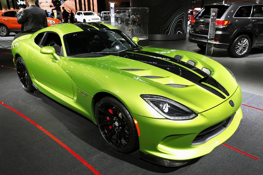 Dodge Viper 2017 — Foto: BILL PUGLIANO / GETTY IMAGES NORTH AMERICA / AFP